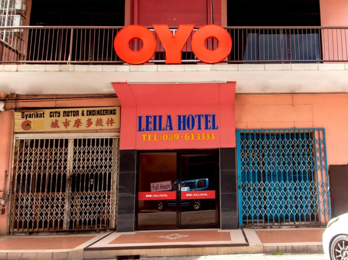Oyo 89851 Leila Hotel Сандакан Экстерьер фото